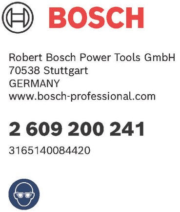 Accessori Bosch non con filettatura fine tipo 59 10,6 x 0,72 x 10 mm 1000 pz - 2609200241