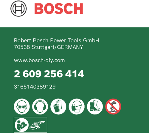 Bosch - Disco da taglio diamantato cemento 125 x 22 x 1,7 x 7,0 mm