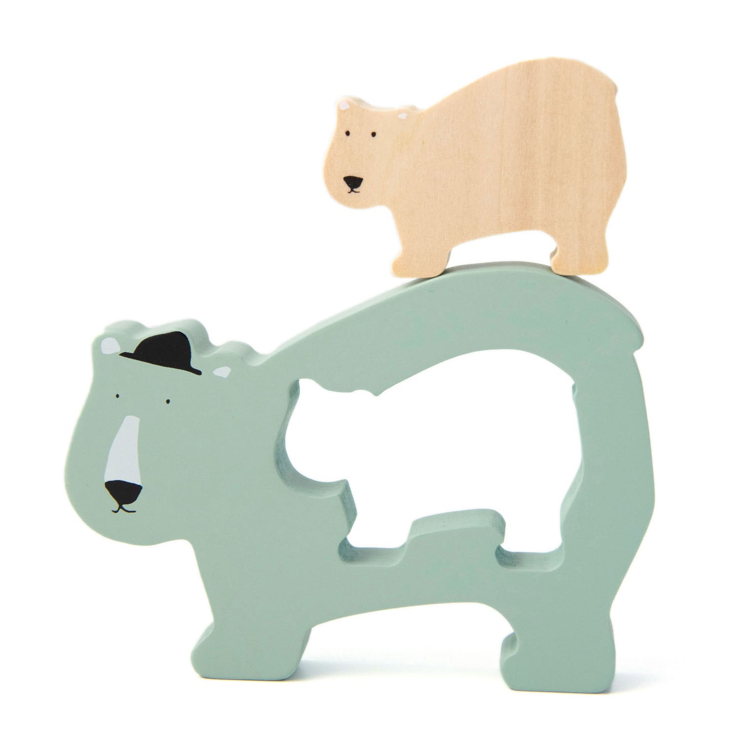 Trixie Wooden Baby puzzle Mr. Orso