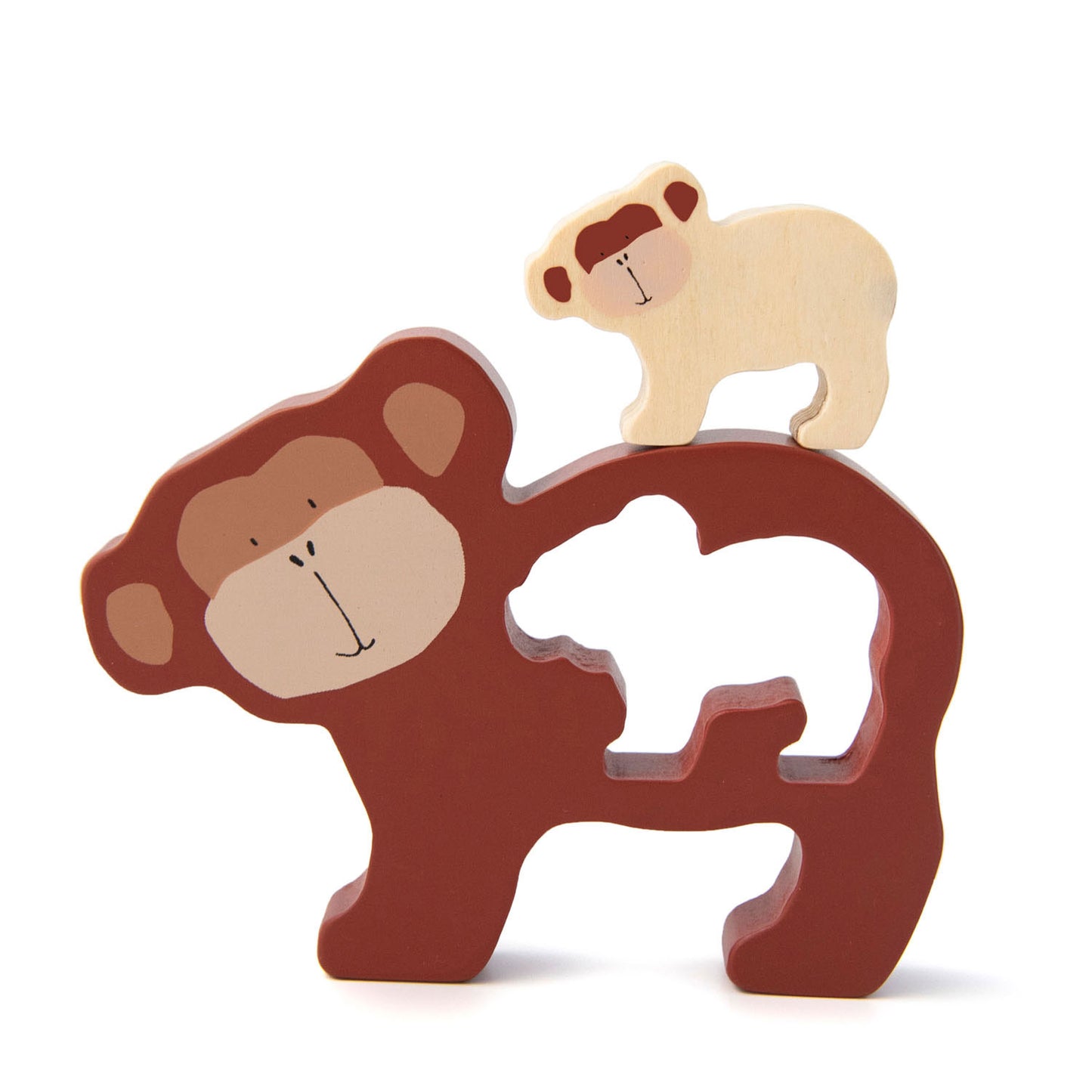 Trixie Wooden Baby Puzzle Mr. Mono