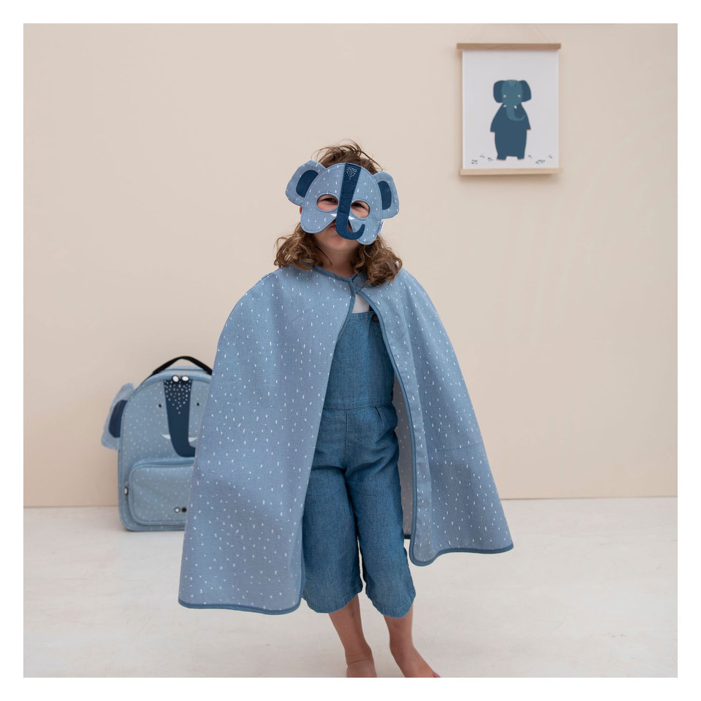 Trixie Cape and Mask Mrs. Elefante