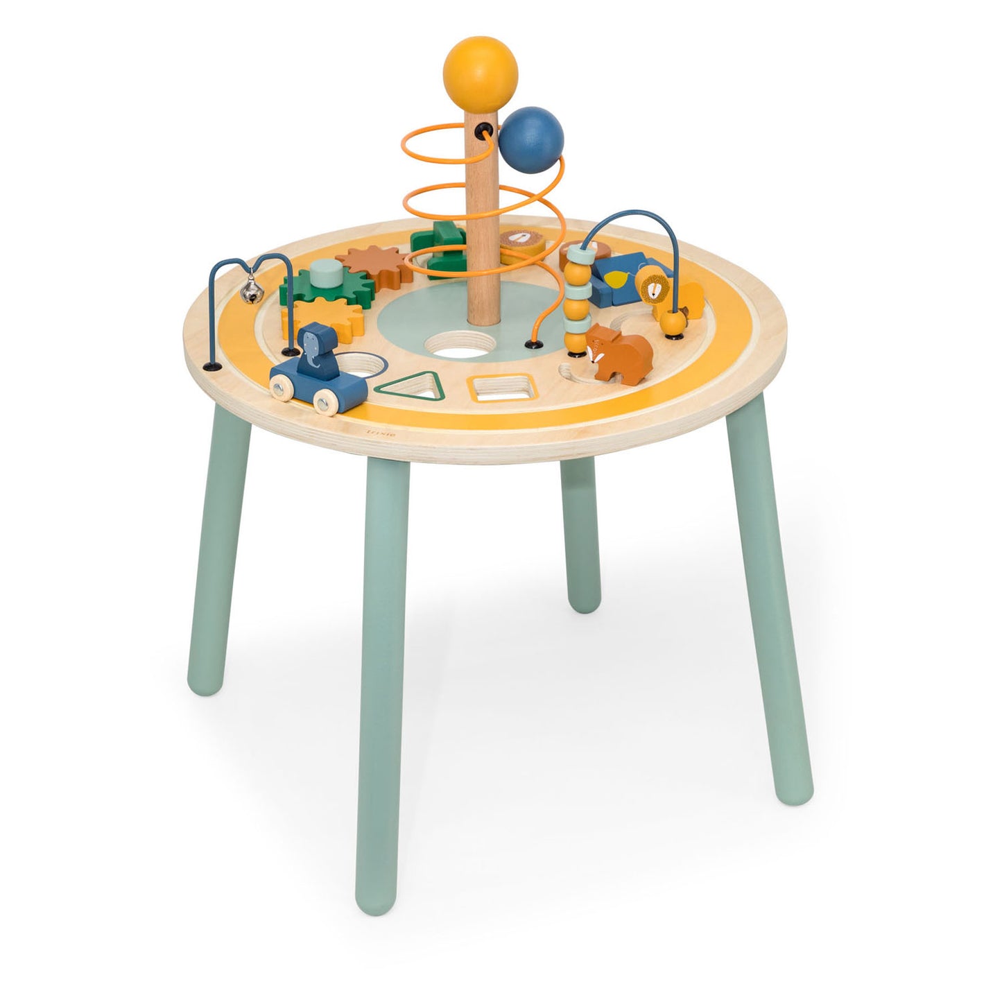 Mesa de actividad animal de madera trixie