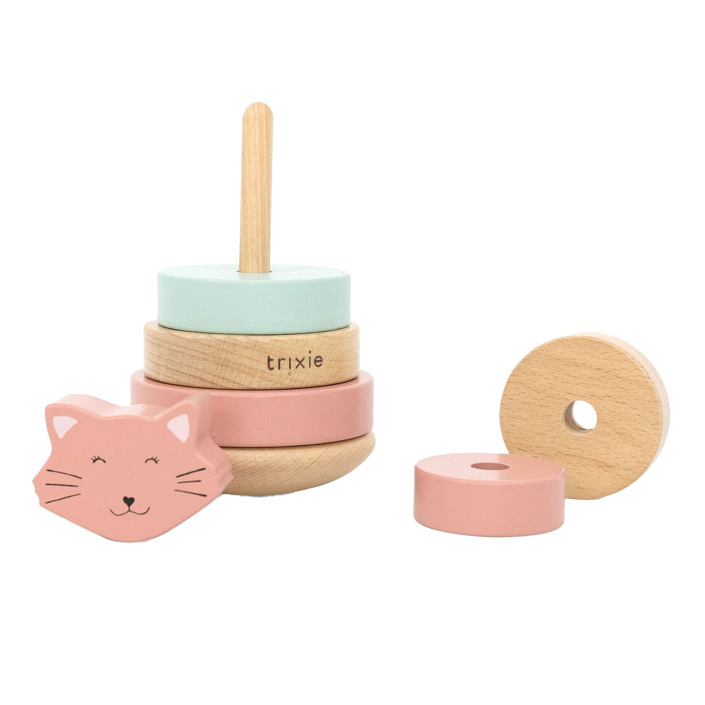 Trixie Wooden Stacking Tower Mrs. gatto