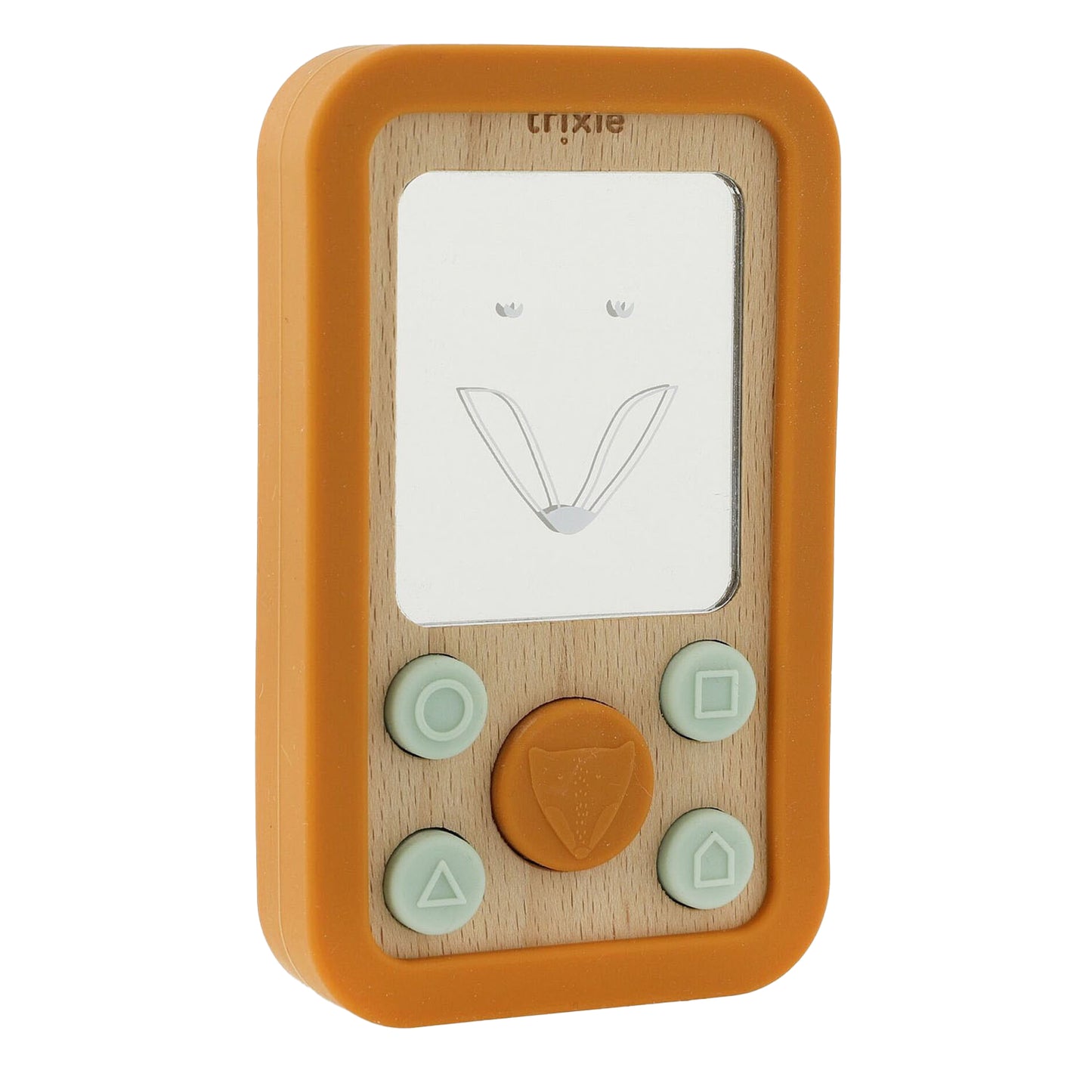 Trixie Wooden Silicone Baby Telefono Mr. Fox