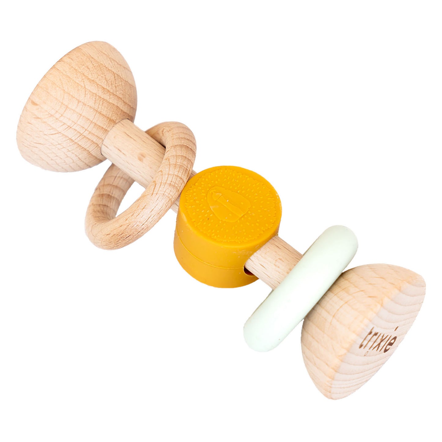 Trixie in legno Silicone Rattle MR