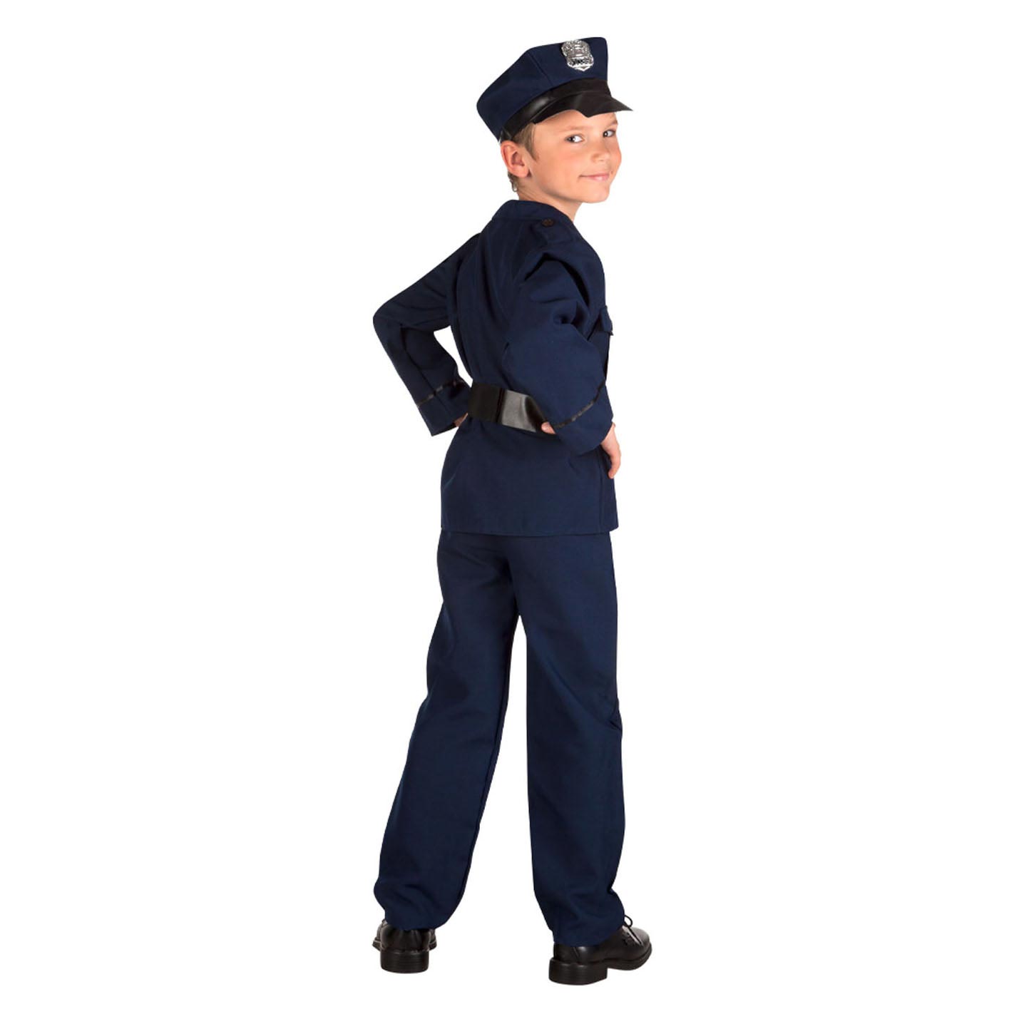 Officiale di polizia in costume per bambini di Boland, 4-6 anni