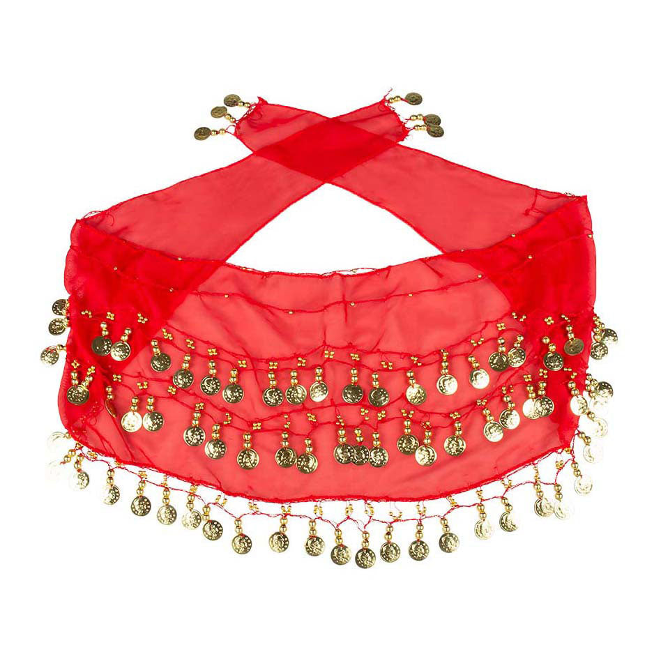 Boland Belly Dance Set rojo, 3dlg.