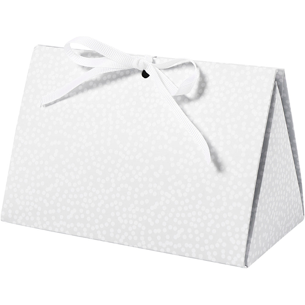 Confezione regalo Vivi Gade, pois, misura 15x7x8 cm, 250 g, grigio, 3 pezzi 1 scatola