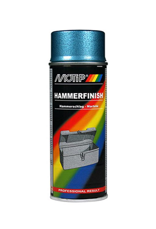 Motip 1051399 - bomboletta spray blu martellato 400 ml | 1 pz