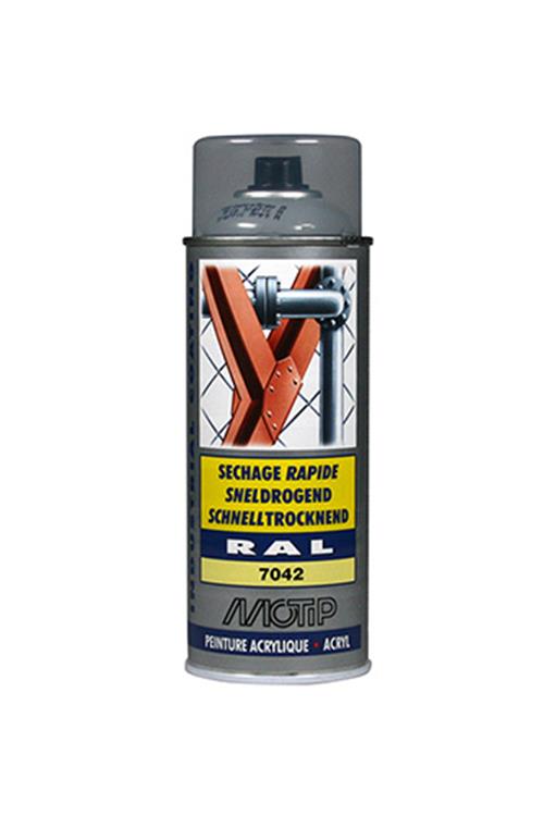 Motip 1051632 - ind. ral 7042 gris tráfico spray 400 ml | 1 pieza
