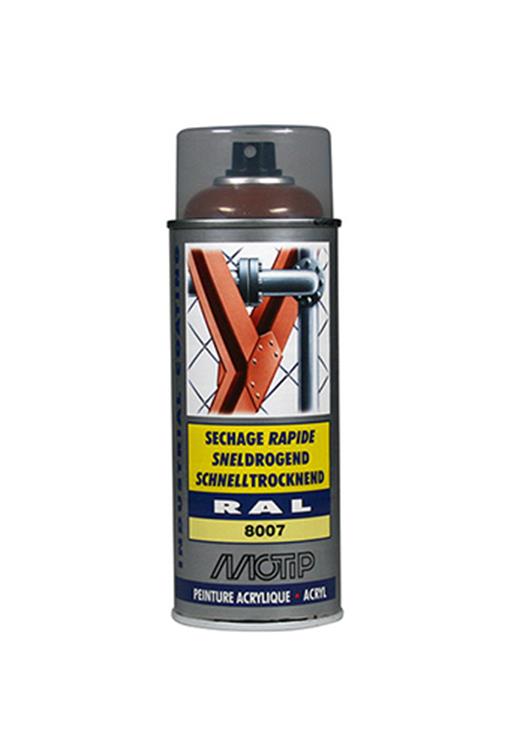 Motip 1051689 - ind. ral 8007 marrón ciervo spray 400 ml | 1 pieza