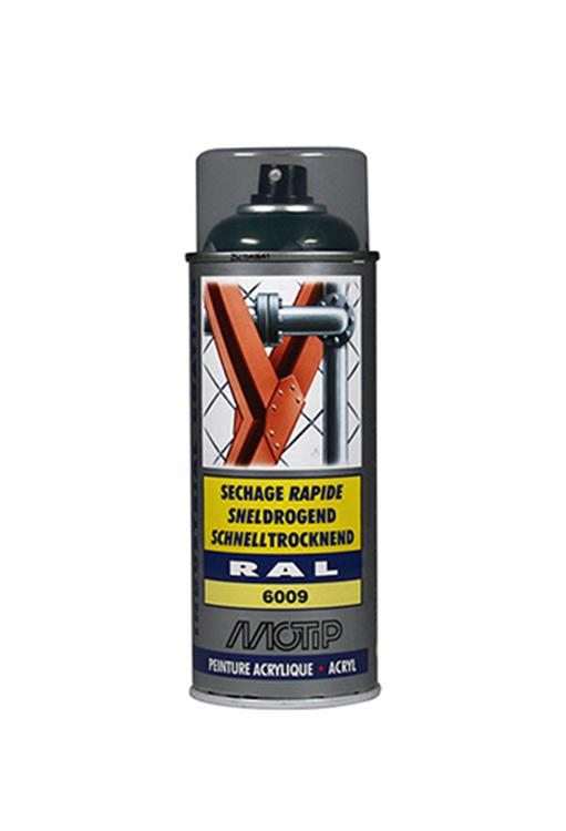 Motip 1051701 - ind. bomboletta spray ral 6009 verde pino 400 ml | 2 pezzi