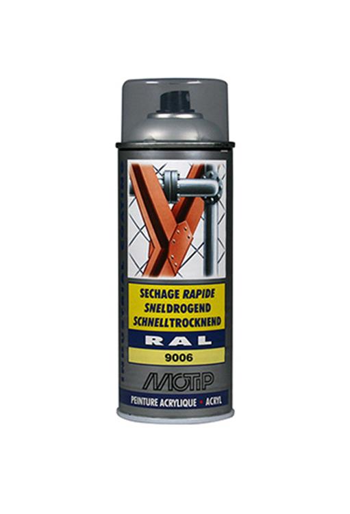 Motip 1051746 - ind. ral 9006 aluminio blanco met. bote de spray 400ml | 1 pieza