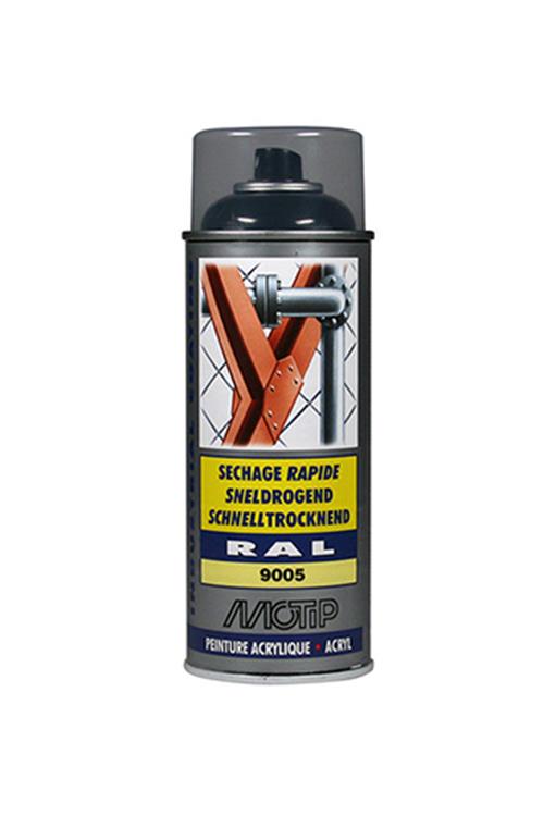 Motip 1051747 - ind. bomboletta spray ral 9005 nero intenso hg 400 ml | 1 pz