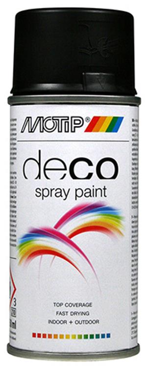 Motip 1051845 - sp. brillo satinado ral 9005 spray 150 ml | 1 pieza