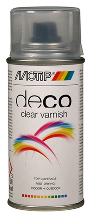 Motip 1051863 - sp. clear varnish alkyd sm spuitbus 150 ml | 1 stuks