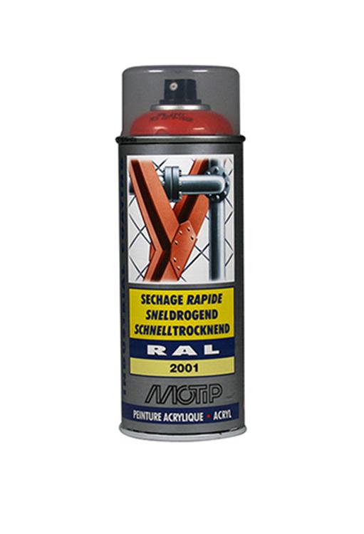 Motip 1051670 - ind. bomboletta spray rosso arancio ral 2001 da 400 ml | 1 pz