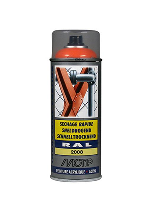 Motip 1051672 - ind. bomboletta spray ral 2008 rosso arancio 400 ml | 1 pz