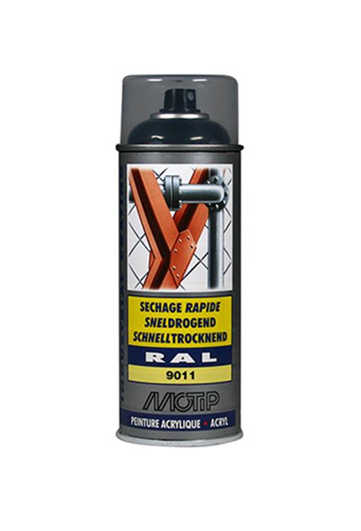 Motip 1051736 - ind. bomboletta spray nero grafite ral 9011 400 ml | 1 pz