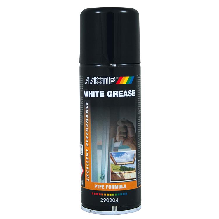 Motip 1051594 - white grease spuitbus 200 ml | 1 stuks