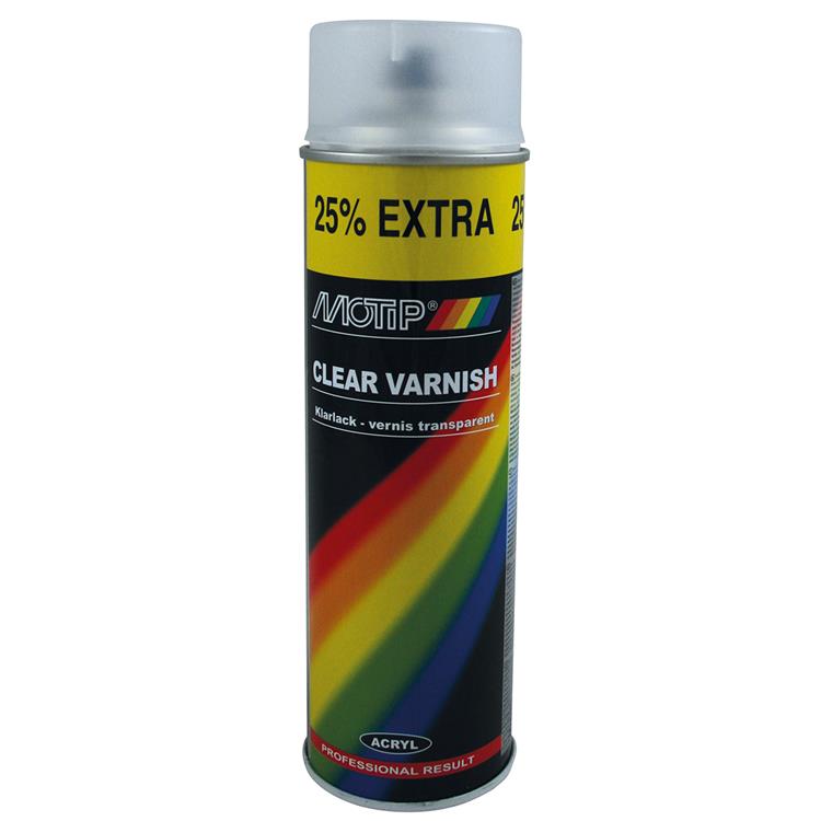 Spray lacquer Motip Blank Mat (500ml)