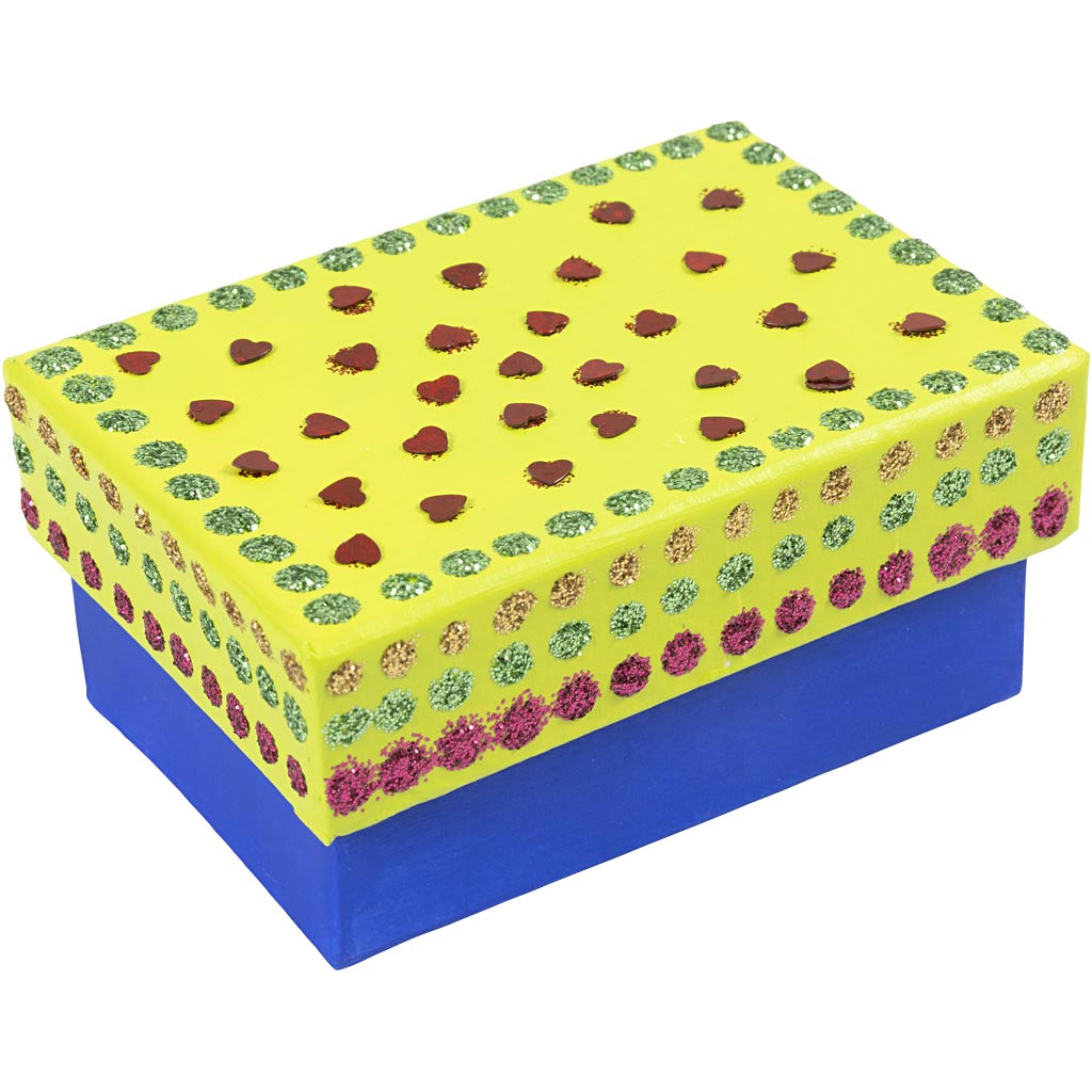 Creativ Company Rectangular Boxes Divers, 4st.