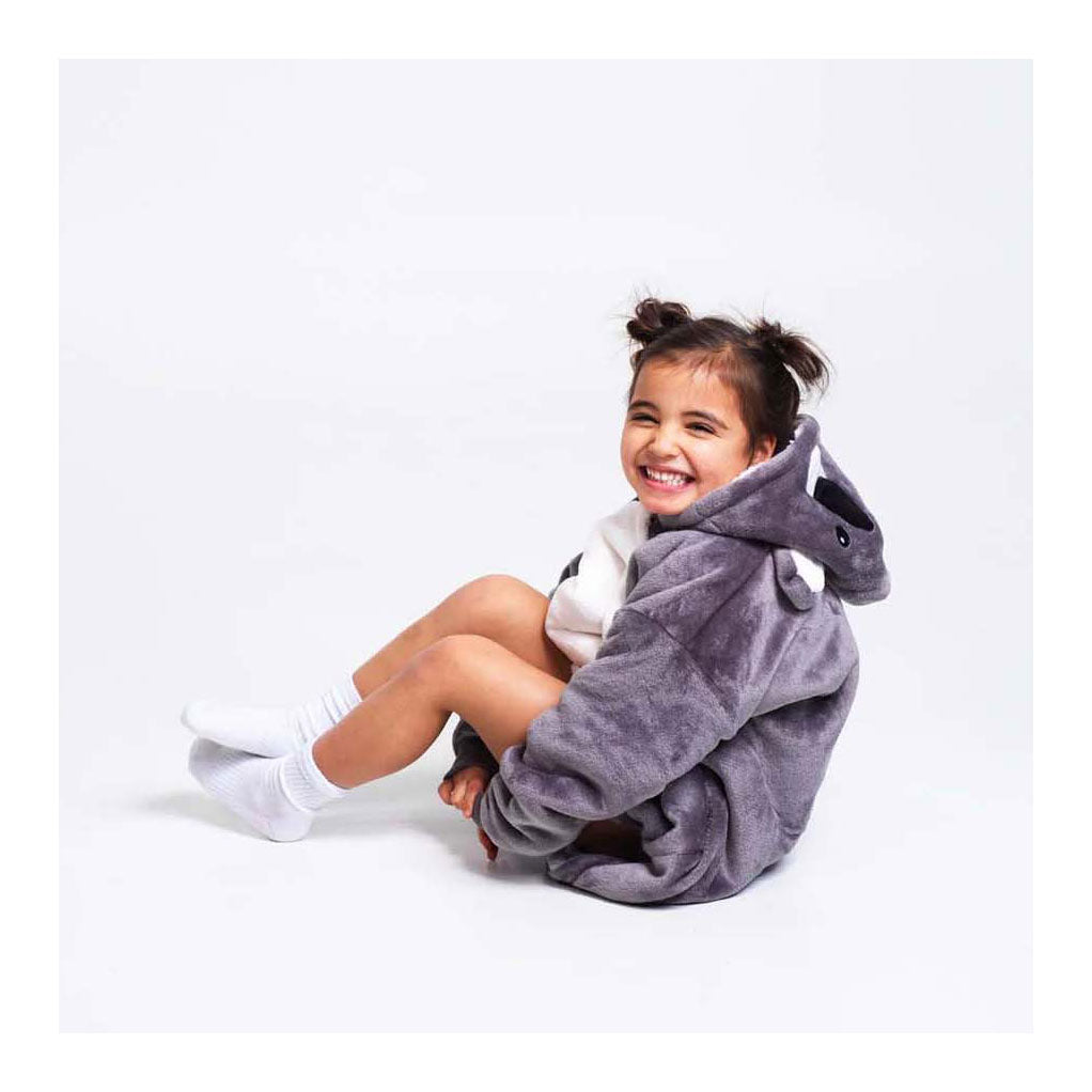 Noxxiez sudadera con capucha de peluche suéter pequeño koala, 3-6 años