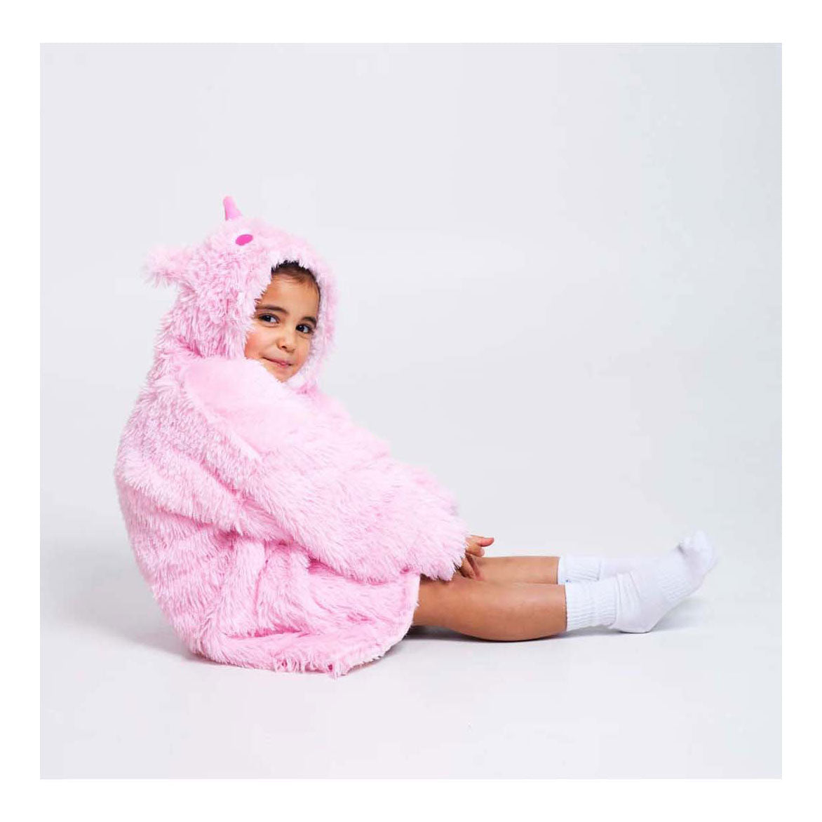 Noxxiez coccolosa felpa con cappuccio piccolo maglione unicorno, 3-6 anni