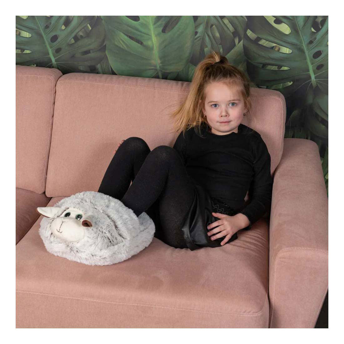 Calentador de pies Noxxiez oveja gris