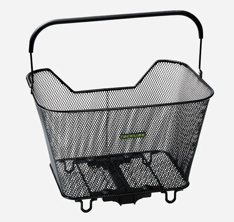 Cesto posteriore rack-cesta Bask-it grande 2,0 nero