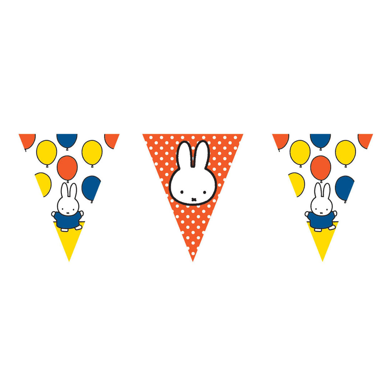 Line di bandiera Miffy, 10mtr.