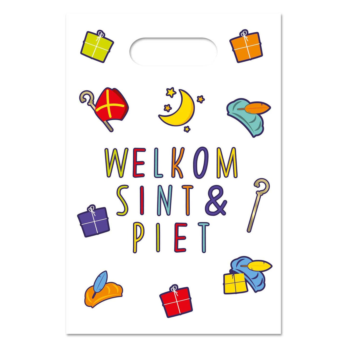 Haza Witbaard Mannebags Bienvenido a Sint Piet, 6st