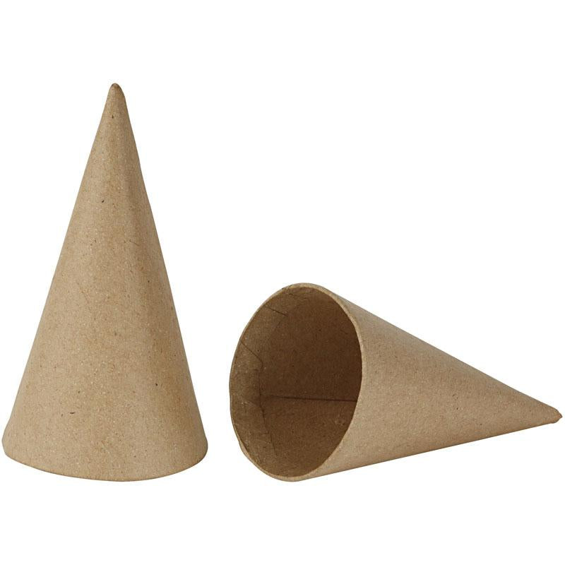 Conos de empresa Creativ, h: 14 cm, p 7 cm, 10 piezas, 1 caja