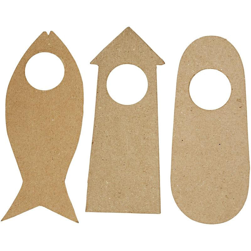 Appendiporta Creative Company, misura 10x25 cm, 6 pezzi, 1 scatola