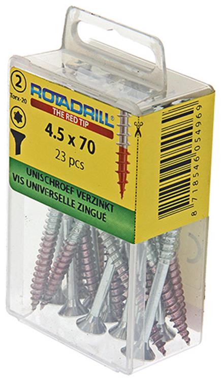 Rotadrill 1039946 - vite universale vktx vz 4,5x70mm (23) | 6 pezzi