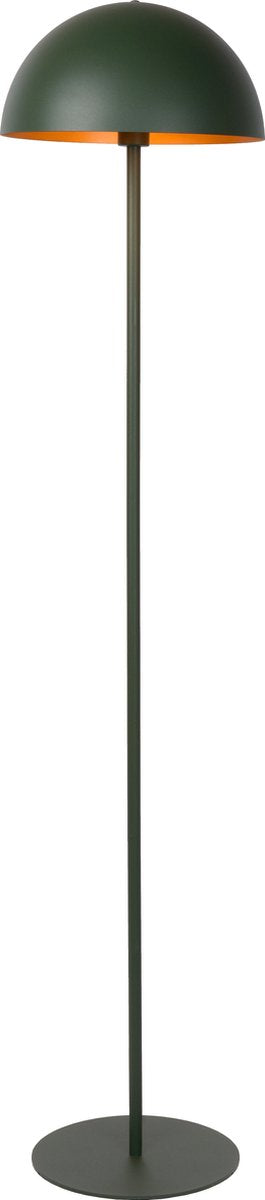 Lucide siemon - lampada da terra - ø 35 cm - 1xe27 - verde