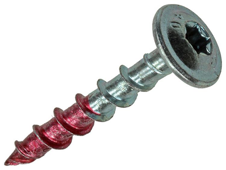 Rotadrill 1040011 - houtbouwschroef tellerkop vz tx 6.0x40mm (50) | 4 stuks