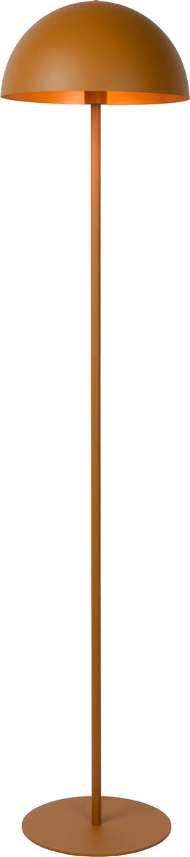 Lucide siemon - lámpara de pie - ø 35 cm - 1xe27 - amarillo ocre