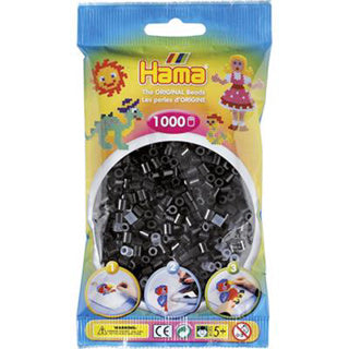 Hama Iron Beads Black 1000 pezzi