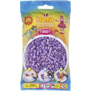 Hama Iron Beads 1000 Piezas Purple Pastel