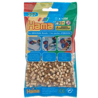 Hama String Beads Gold (061), 1000.