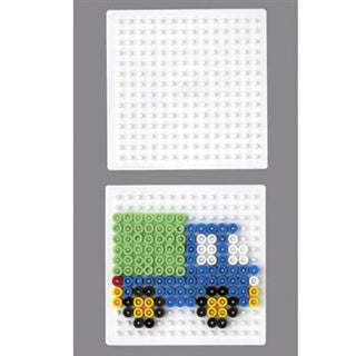 Hama planchado letrero de cuentas cuadrado