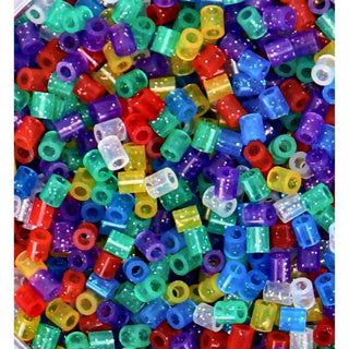 Hama String Beads Beads String Glitter en Pot 9000 Piezas