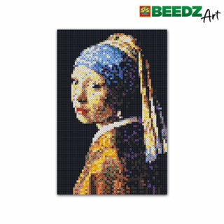 Ses Beedz Art - Vermeer, ragazza con la perla