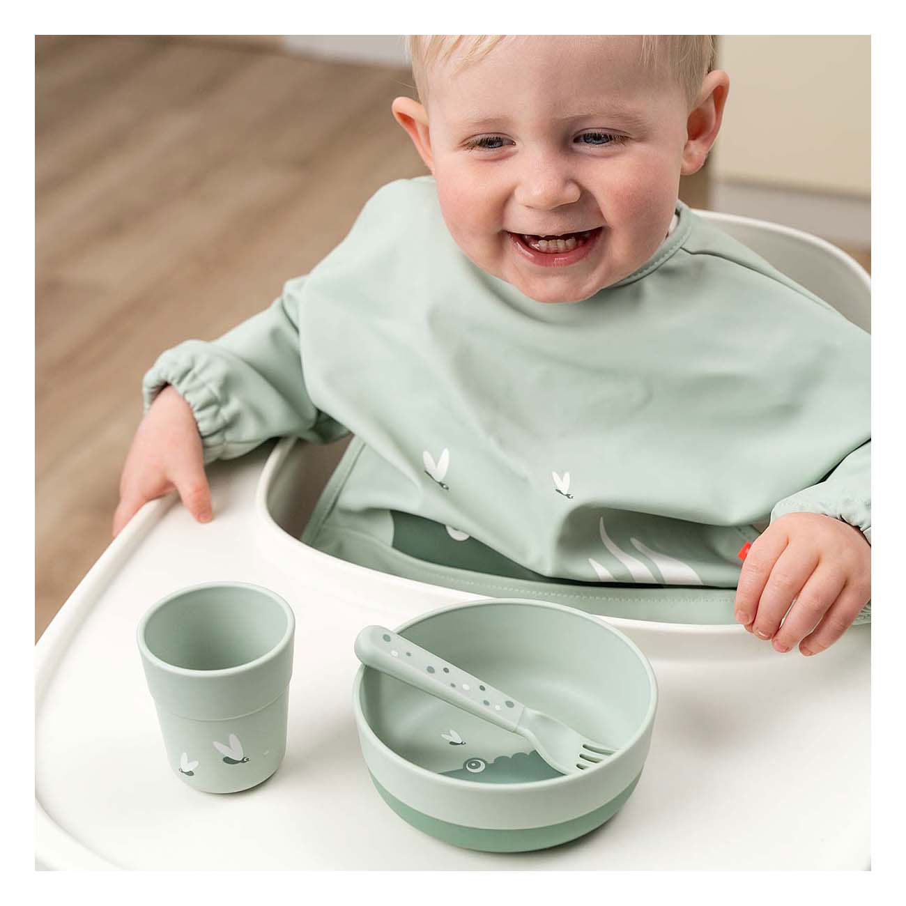 Fatto da Deer Food Bowl Croco Green