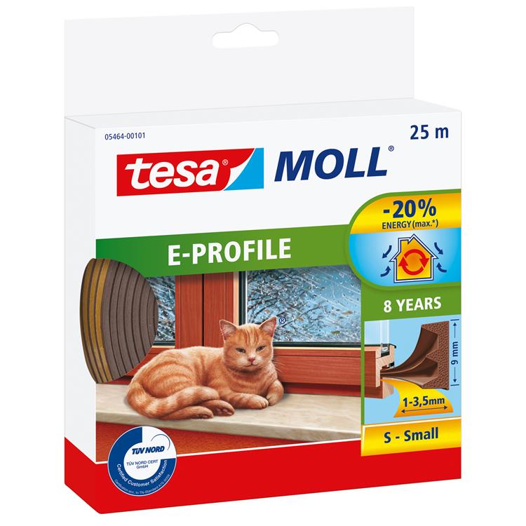 Tesa 1003332 - profilo moll cl.e larghezza 25m | 10 pezzi