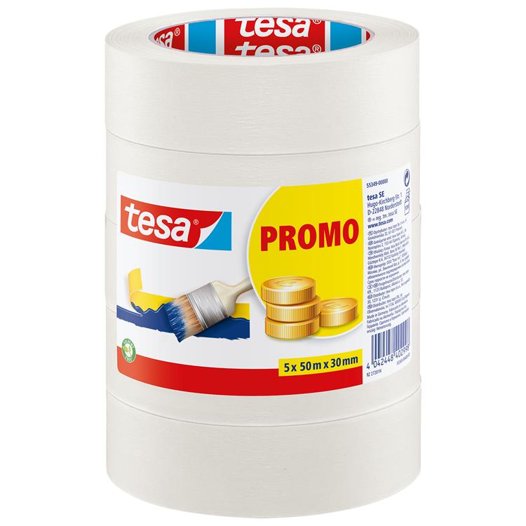 Tesa 1054504 - mascheratura 5x50m:30mm | 12 pezzi