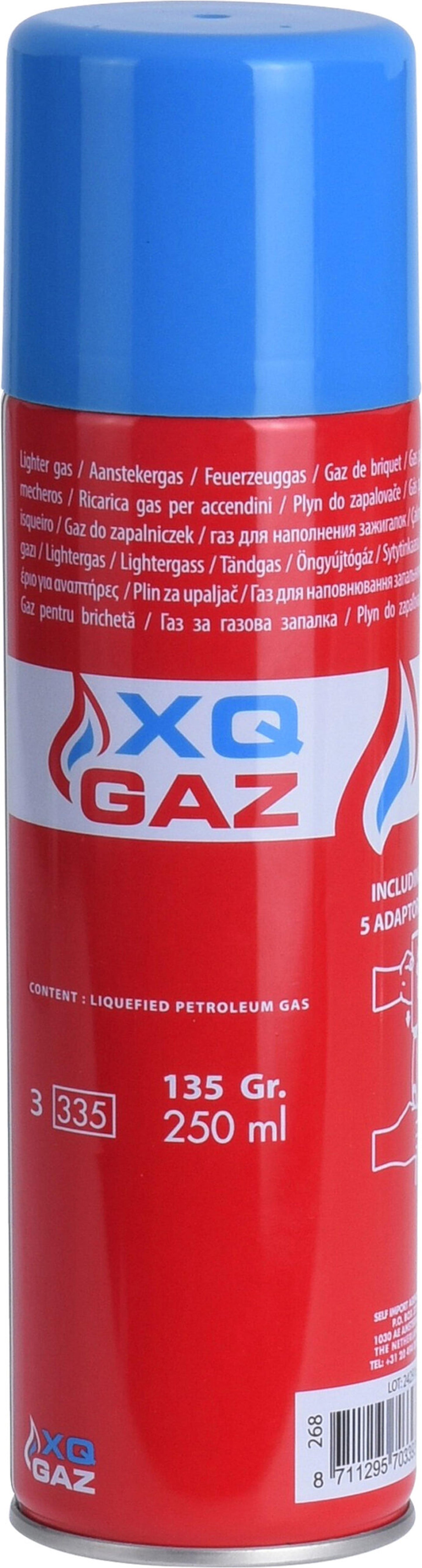 Ricarica gas per accendino Xqmax 250ml