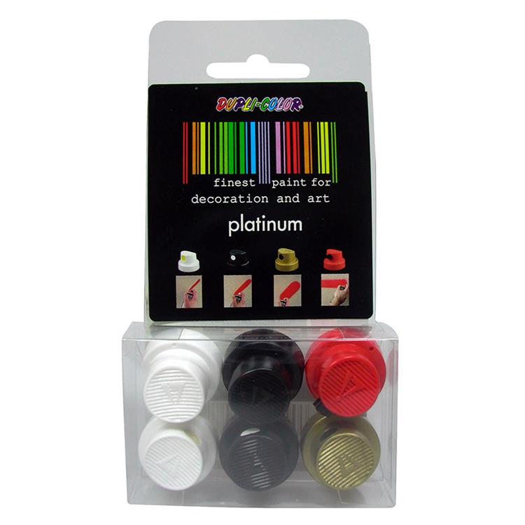 Motip 1002583 - 723087 set ugelli platino 6 pezzi | 2 pezzi