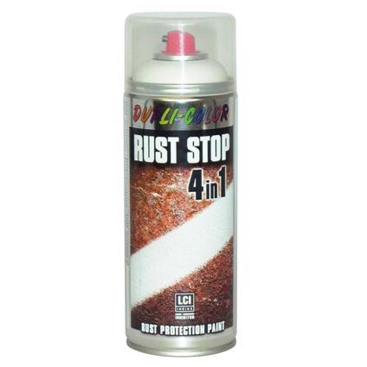 Motip 1008262 - 868344 rust stop ral 9006 wit aluminium 400 ml | 1 stuks